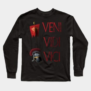 Veni Vidi Vici Long Sleeve T-Shirt